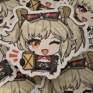 Burnice Chibi Zenless Zone Zero (ZZZ) Sticker