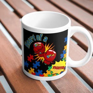 Heart of a fighter Mug