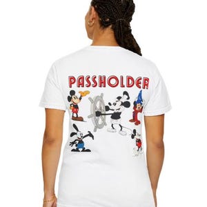 Disney Passholder T-shirt - Exclusive Design for Fans