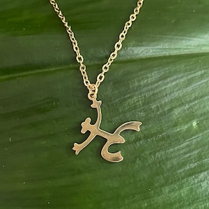 Coqui Taino Frog Pendant Necklace: Puerto Rico Jewelry