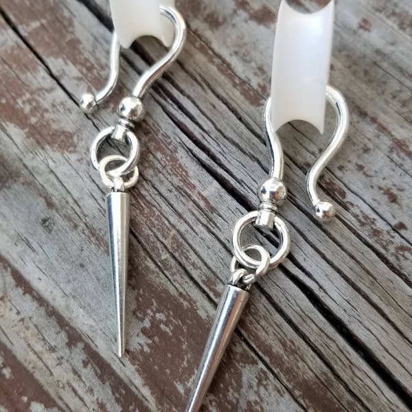 Stretched Ears Dangle Earrings Etsy