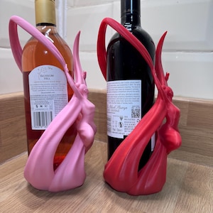 Soporte para botellas de vino, soporte para vino, estante para vino, decoración del hogar, accesorio de cocina