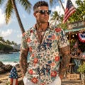 250 Years of America Hawaiian Shirt, Spirit of 76 Patriotic Shirt, 4th of July Gift , Father's Day Gift product logo