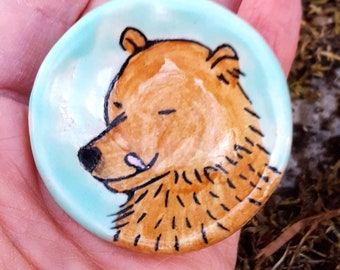 Little Bear Pinch Pot by Lora Shelley