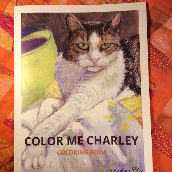 Color Me Charley coloring book by Lora Shelley