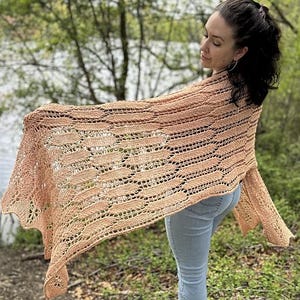 Marion Wrap Strickanleitung für Zwischenblätter, PDF