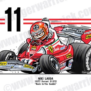シューマッハ Long-awaited Victory  Ferrari 水彩画 24時間限定タイムセール シューマッハ Long-awaited Victory