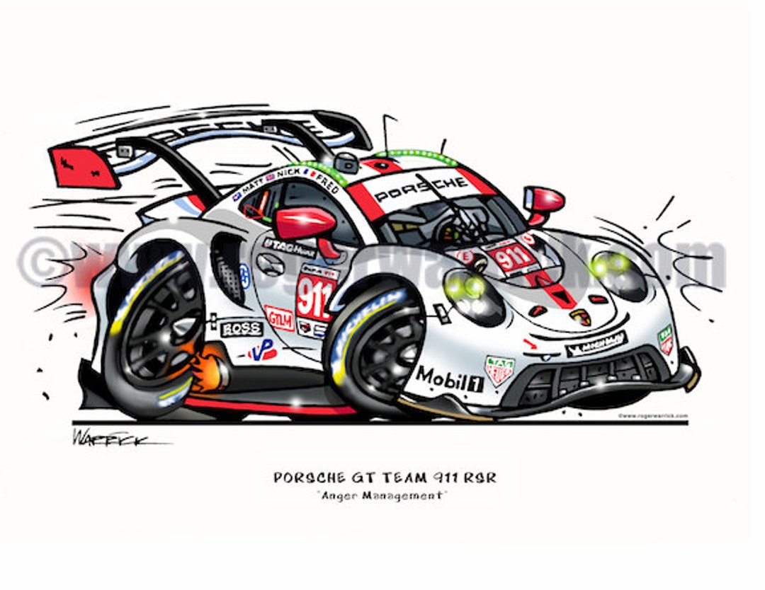 Porsche 911 RSR ( #911 / #912 Versions) - Etsy
