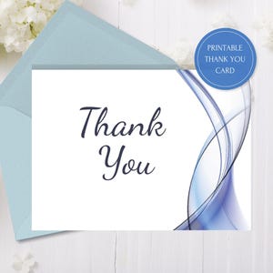 Printable Thank You Card | Digital Download | Thank You Card | Printable Card | 5x7 Thank You Car | Any Occasion Thank You | Thank You Note