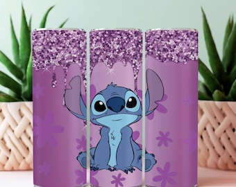 Tumbler Wrap Stitch  PNG 20 oz Watercolor Splash Digital Design  High Resolution  Instant Digital PNG Download