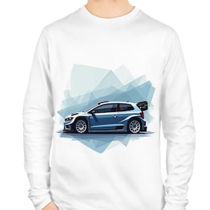 Rally Inspired VW Polo R Tee - Ideal for Rally Enthusiasts