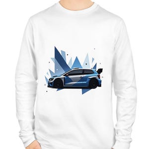 Rally Inspired VW Polo R Tee - Ideal for Rally Enthusiasts