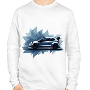 Rally Inspired VW Polo R Tee - Ideal for Rally Enthusiasts