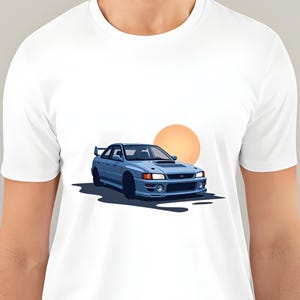 Rally Inspired Subaru Tee - Ideal Gift for Car Enthusiasts, Rally Racing Inspired Fashion