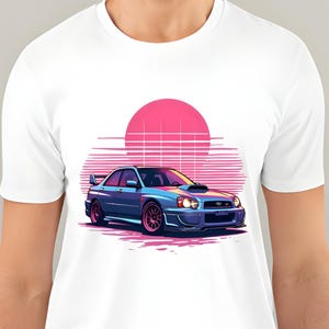 Rally Inspired Subaru Tee - Ideal Gift for Car Enthusiasts, Rally Racing Inspired Fashion