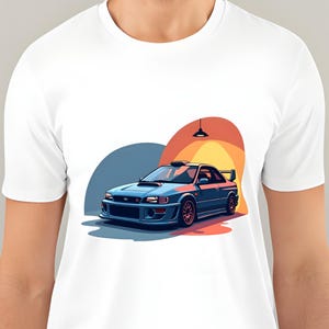 Rally Inspired Subaru Tee - Ideal Gift for Car Enthusiasts, Rally Racing Inspired Fashion