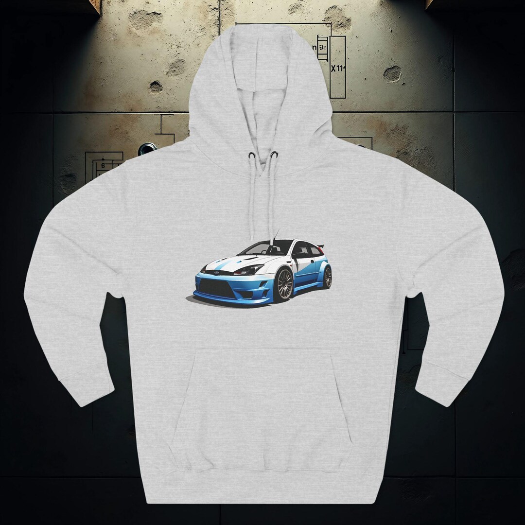 Ford Focus RS WRC Premium Hoodie, Racing Car Fans Gift, Rally Racing ...
