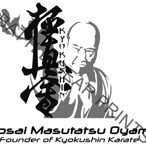 2 Digital Files Sosai Masutatsu Oyama Kyokushin Karate Fire and Ice