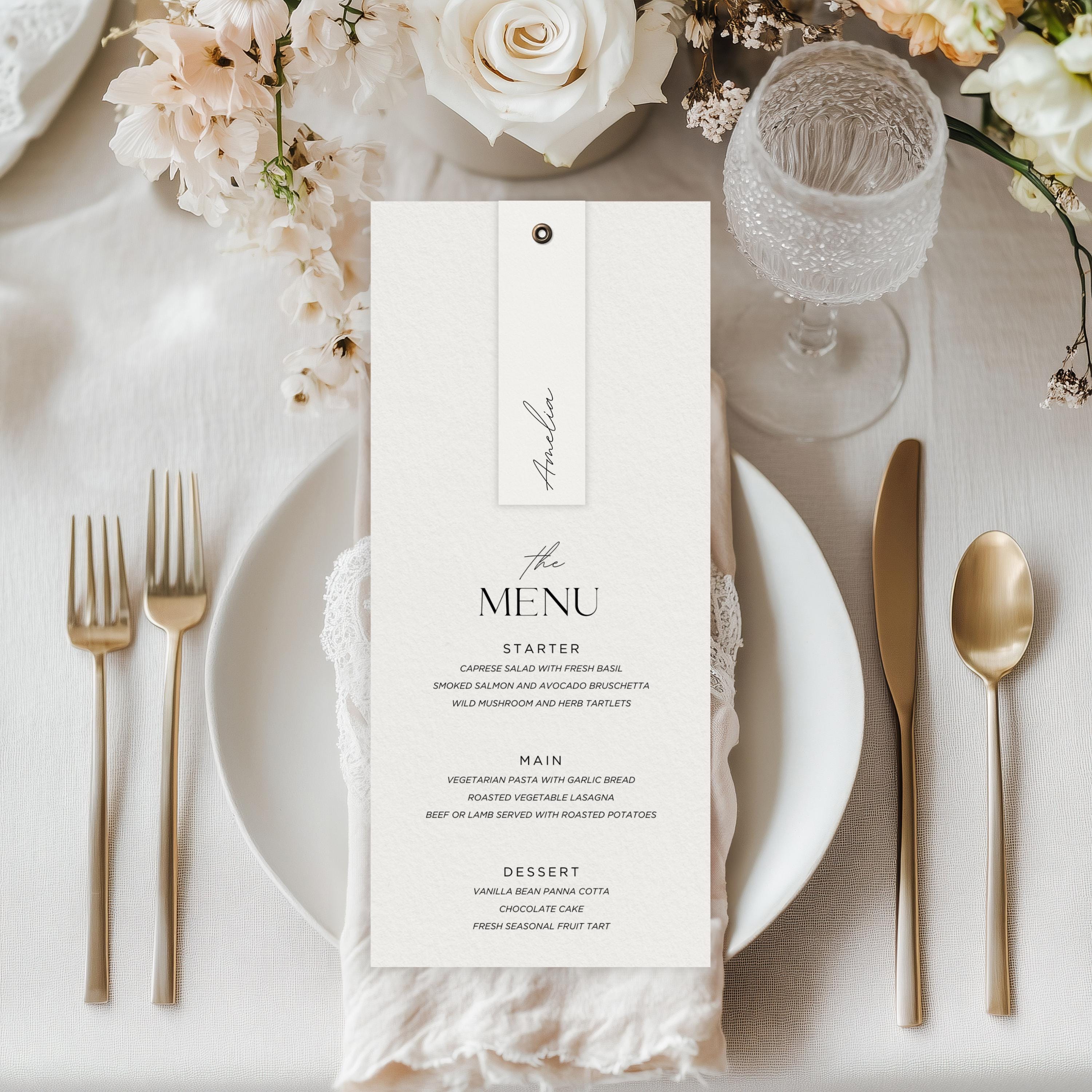 Marque place et menus - France