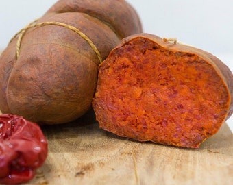 1,2 kg ca. Spilinga Artisan Nduja Spilinga Aanbieding 3 stuks van 410gr