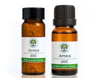 Arnica 30C Homeopathic Remedy, Organic Pilules