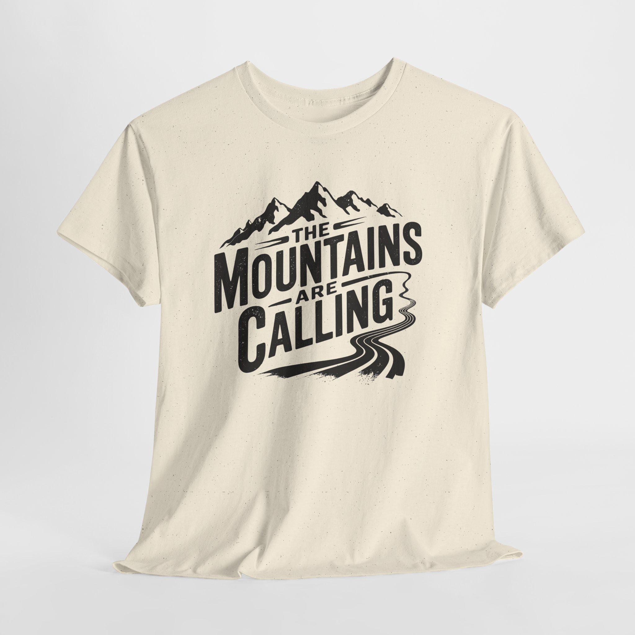 Mountains Are Calling T-shirt, Mountain Graphic Tee, Outdoor