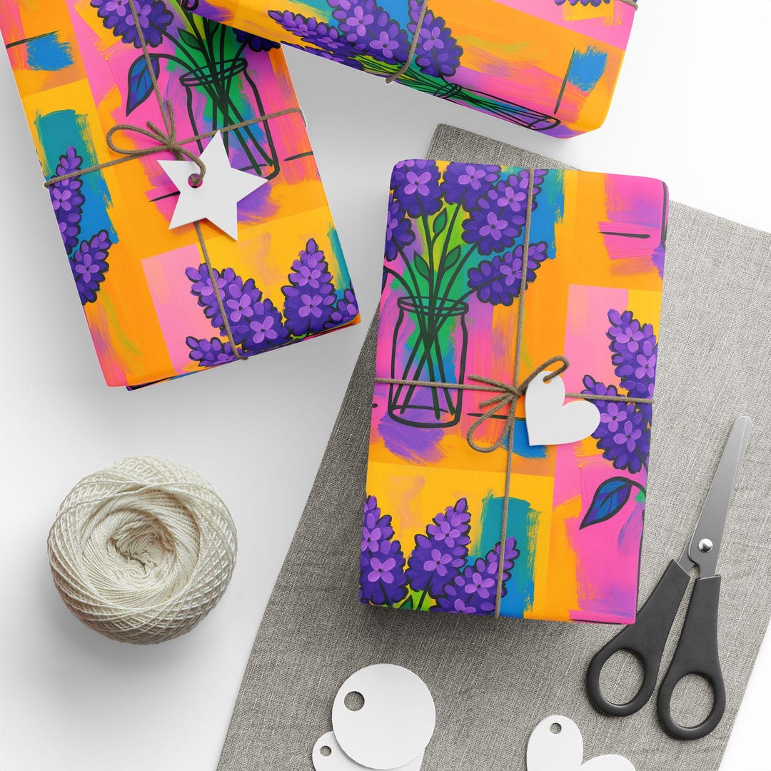 Glick Publishing - Lilac Tissue Paper #TP001 - View #5