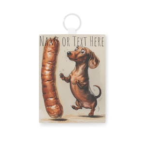 Lustiger Hund Saffiano Leder Kartenhalter, Personalisierter Ausweis, süßes Haustier Besitzer Geschenk, Brieftasche für Hundeliebhaber, Einzigartiges Hundedesign