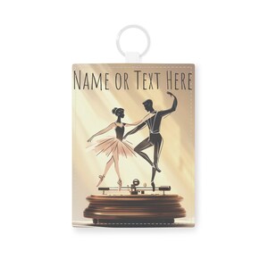 Tarjetero de piel Saffiano personalizado, elegante tarjetero, regalo exclusivo para ella, portanombre personalizado, elegante inserto de billetera