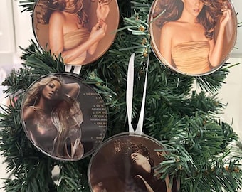 Adornos de resina hechos a mano del álbum de Mariah Carey