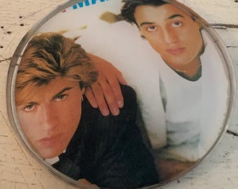 WHAM Handgemaakte harsonderzetter/ornament van albumhoes