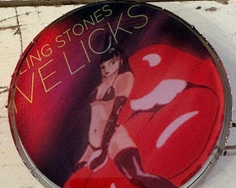 Posavasos/adorno de resina hecho a mano de THE ROLLING STONES Live Licks de la portada del álbum