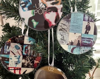 Adornos U2 de resina hechos a mano