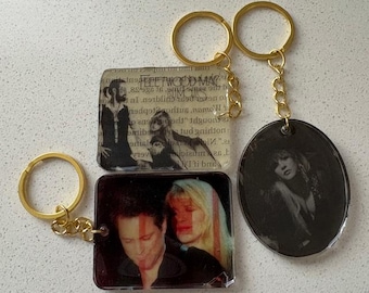 Llaveros de resina hechos a mano de FLEETWOOD MAC
