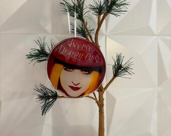 Cyndi Lauper Handmade Resin Ornament