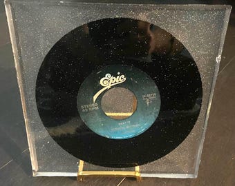 MICHAEL JACKSON Beat It Record Sujetalibros/Bandeja/Artículo de exhibición