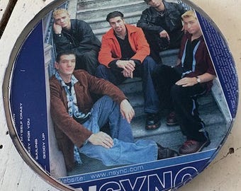 Posavasos/adorno de resina hecho a mano con la portada del álbum de NSYNC