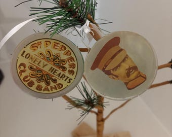 Sgt. Pepper's Lonely Hearts Club Band Record Album Ornaments