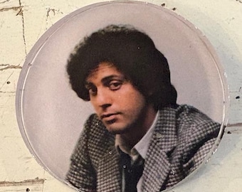 BILLY JOEL Handgemaakte harsonderzetter/ornament van albumhoes van Record