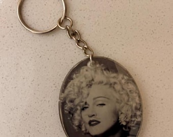 Llavero de Madonna hecho con la portada del álbum