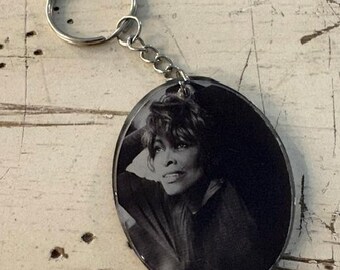 Tina Turner Keychain Handmade from CD Cover