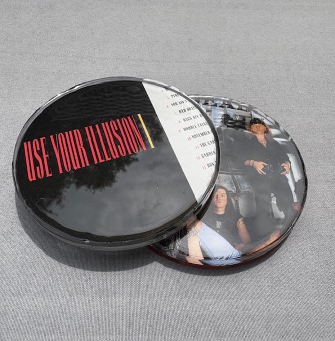 Your Gun GUNS AND ROSES Use Your Illusion Two-sided Handmade Resin Ornaments ...