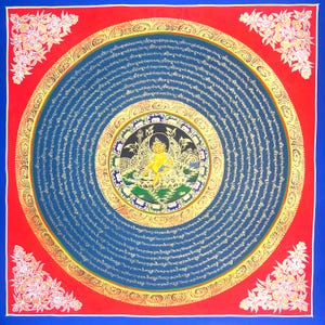 Zambala Thangka: Tibetan Wealth Deity Art - Hand-Painted in Nepal
