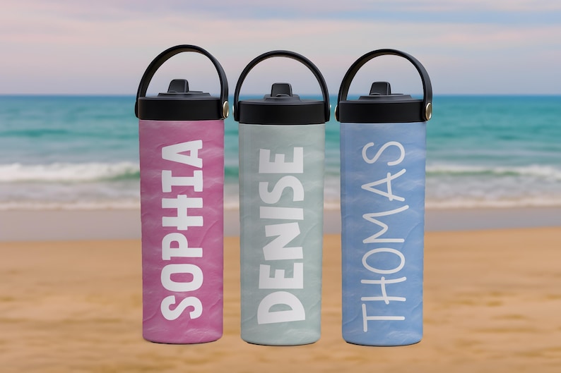 Customizable Kids Tumbler With Foldable Straw, Personalized Kids Water Bottle, Back To School Gift, Trendy Kids Cup, Children Name Tumbler