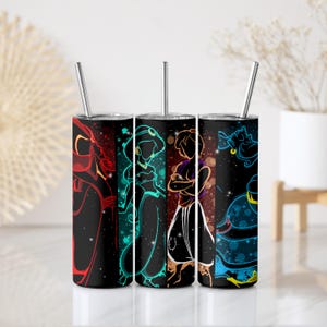 Disney Aladdin Movie Themed Stainless Steel Tumbler, Princess Jasmine & Aladdin Insulated Tumbler Gift, Disneyland Trip Steel Water Bottle
