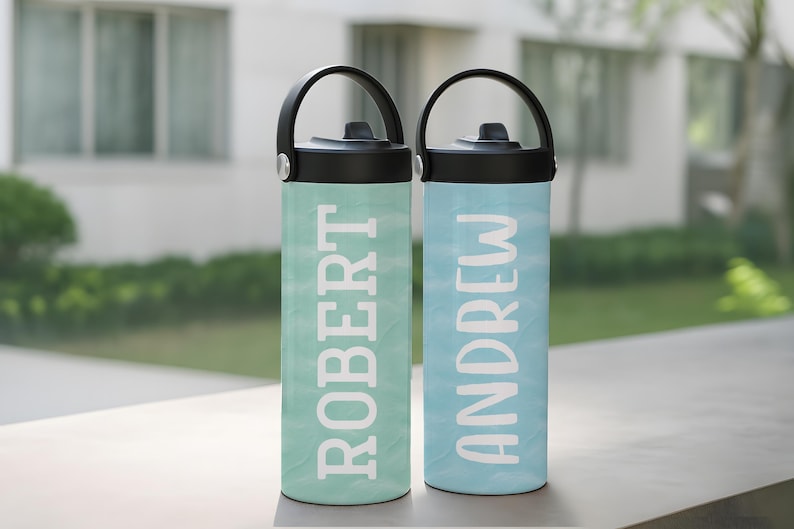 Customizable Kids Tumbler With Foldable Straw, Personalized Kids Water Bottle, Back To School Gift, Trendy Kids Cup, Children Name Tumbler