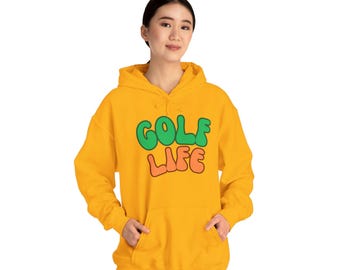 Golf Lover Hoodie | golfer lives the game of golf sweatshirt