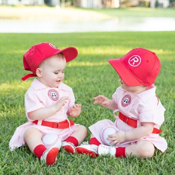 A League of Their Own 6 Month Rockford Peaches dottie Inspired
