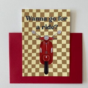 Postkarte „Ride“