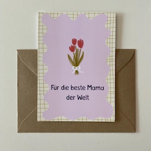 Postal “mejor mamá”